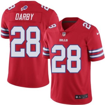 Bills #28 Ronald Darby Red Youth Stitched NFL Limited Rush Jersey Bills #28 Ronald Darby Red Youth Stitched NFL Limited Rush Jersey