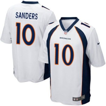 Broncos #10 Emmanuel Sanders White Youth Stitched NFL New Elite Jersey Broncos #10 Emmanuel Sanders White Youth Stitched NFL New Elite Jersey