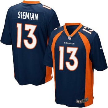Broncos #13 Trevor Siemian Blue Alternate Youth Stitched NFL New Elite Jersey Broncos #13 Trevor Siemian Blue Alternate Youth Stitched NFL New Elite Jersey