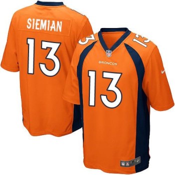 Broncos #13 Trevor Siemian Orange Team Color Youth Stitched NFL New Elite Jersey Broncos #13 Trevor Siemian Orange Team Color Youth Stitched NFL New Elite Jersey