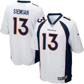 Broncos #13 Trevor Siemian White Youth Stitched NFL New Elite Jersey Broncos #13 Trevor Siemian White Youth Stitched NFL New Elite Jersey