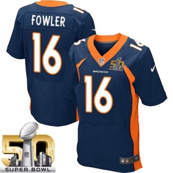 Broncos #16 Bennie Fowler Navy Blue Alternate Super Bowl 50 Men's Stitched NFL New Elite Jersey Broncos #16 Bennie Fowler Navy Blue Alternate Super Bowl 50 Men's Stitched NFL New Elite Jersey