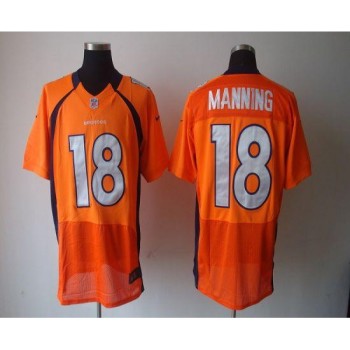 Broncos #18 Peyton Manning Orange Team Color Men's Stitched NFL Elite Jersey Broncos #18 Peyton Manning Orange Team Color Men's Stitched NFL Elite Jersey
