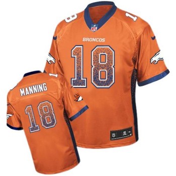 Broncos #18 Peyton Manning Orange Team Color Youth Stitched NFL Elite Drift Fashion Jersey Broncos #18 Peyton Manning Orange Team Color Youth Stitched NFL Elite Drift Fashion Jersey