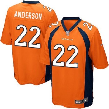 Broncos #22 C.J. Anderson Orange Team Color Youth Stitched NFL New Elite Jersey Broncos #22 C.J. Anderson Orange Team Color Youth Stitched NFL New Elite Jersey