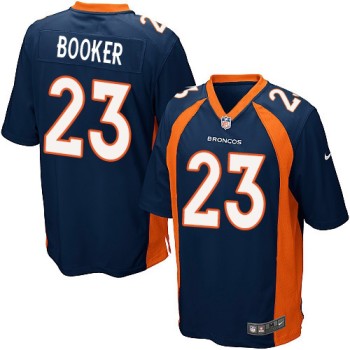 Broncos #23 Devontae Booker Blue Alternate Youth Stitched NFL New Elite Jersey Broncos #23 Devontae Booker Blue Alternate Youth Stitched NFL New Elite Jersey