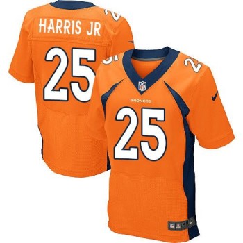 Broncos #25 Chris Harris Jr Orange Team Color Men's Stitched NFL New Elite Jersey Broncos #25 Chris Harris Jr Orange Team Color Men's Stitched NFL New Elite Jersey