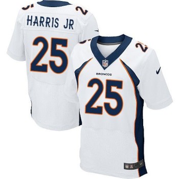 Broncos #25 Chris Harris Jr White Men's Stitched NFL New Elite Jersey Broncos #25 Chris Harris Jr White Men's Stitched NFL New Elite Jersey