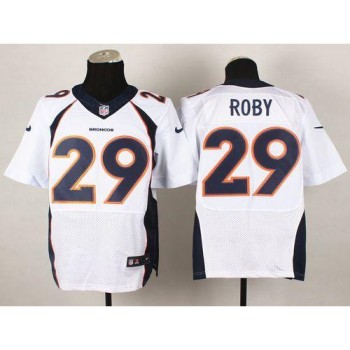 Broncos #29 Bradley Roby White Men's Stitched NFL New Elite Jersey Broncos #29 Bradley Roby White Men's Stitched NFL New Elite Jersey