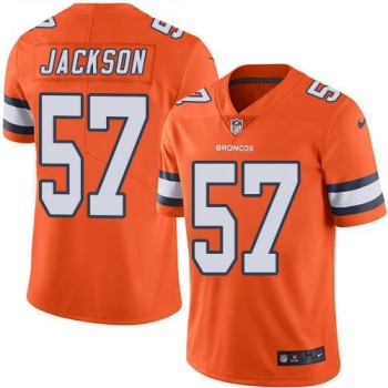 Broncos #57 Tom Jackson Orange Youth Stitched NFL Limited Rush Jersey Broncos #57 Tom Jackson Orange Youth Stitched NFL Limited Rush Jersey