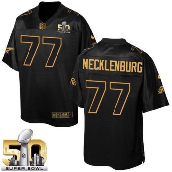 Broncos #77 Karl Mecklenburg Black Super Bowl 50 Men's Stitched NFL Elite Pro Line Gold Collection Jersey Broncos #77 Karl Mecklenburg Black Super Bowl 50 Men's Stitched NFL Elite Pro Line Gold Collection Jersey