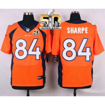 Broncos #84 Shannon Sharpe Orange Team Color Super Bowl 50 Men's Stitched NFL Elite Jersey Broncos #84 Shannon Sharpe Orange Team Color Super Bowl 50 Men's Stitched NFL Elite Jersey
