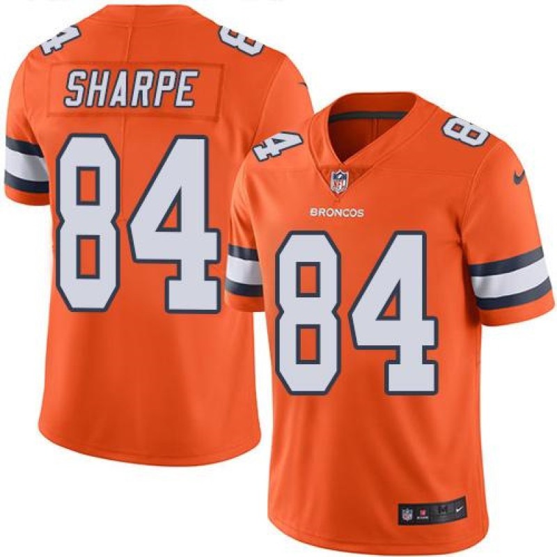 Nike Broncos #84 Shannon Sharpe Orange Youth Stitched NFL Limited Rush Jersey Nike Broncos #84 Shannon Sharpe Orange Youth Stitched NFL Limited Rush Jersey