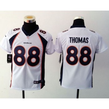Broncos #88 Demaryius Thomas White Youth Stitched NFL Elite Jersey Broncos #88 Demaryius Thomas White Youth Stitched NFL Elite Jersey
