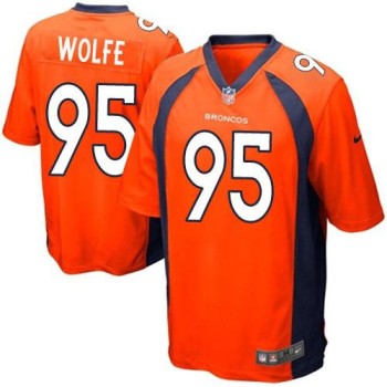 Broncos #95 Derek Wolfe Orange Team Color Youth Stitched NFL New Elite Jersey Broncos #95 Derek Wolfe Orange Team Color Youth Stitched NFL New Elite Jersey
