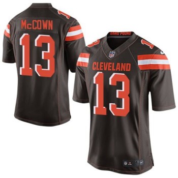 Browns #13 Josh McCown Brown Team Color Men's Stitched NFL New Elite Jersey Browns #13 Josh McCown Brown Team Color Men's Stitched NFL New Elite Jersey