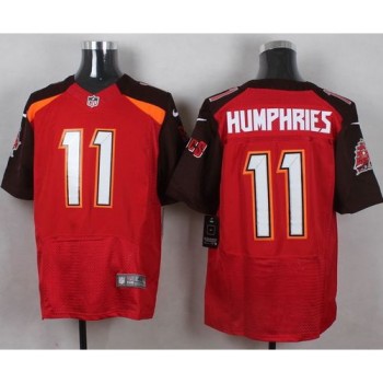 Buccaneers #11 Adam Humphries Red Team Color Men's Stitched NFL New Elite Jersey Buccaneers #11 Adam Humphries Red Team Color Men's Stitched NFL New Elite Jersey
