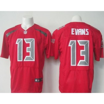 Buccaneers #13 Mike Evans Red Men's Stitched NFL Elite Rush Jersey Buccaneers #13 Mike Evans Red Men's Stitched NFL Elite Rush Jersey