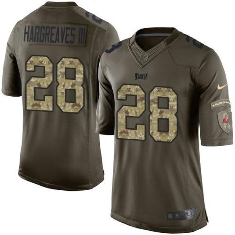Nike Buccaneers #28 Vernon Hargreaves III Green Youth Stitched NFL Limited Salute to Service Jersey Nike Buccaneers #28 Vernon Hargreaves III Green Youth Stitched NFL Limited Salute to Service Jersey