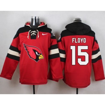 Cardinals #15 Michael Floyd Red Player Pullover NFL Hoodie Cardinals #15 Michael Floyd Red Player Pullover NFL Hoodie