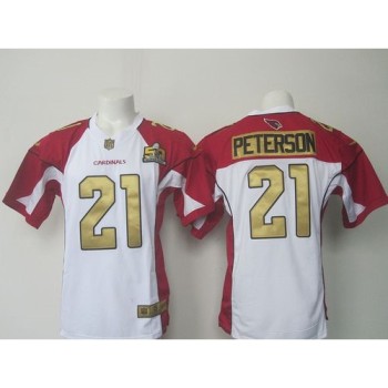 Cardinals #21 Patrick Peterson White Super Bowl 50 Collection Men's Stitched NFL Elite Jersey Cardinals #21 Patrick Peterson White Super Bowl 50 Collection Men's Stitched NFL Elite Jersey