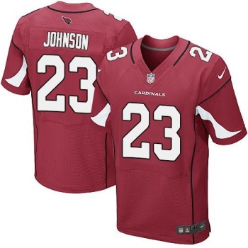 Cardinals #23 Chris Johnson Red Team Color Men's Stitched NFL Elite Jersey Cardinals #23 Chris Johnson Red Team Color Men's Stitched NFL Elite Jersey