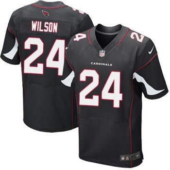 Cardinals #24 Adrian Wilson Black Alternate Men's Stitched NFL Elite Jersey Cardinals #24 Adrian Wilson Black Alternate Men's Stitched NFL Elite Jersey