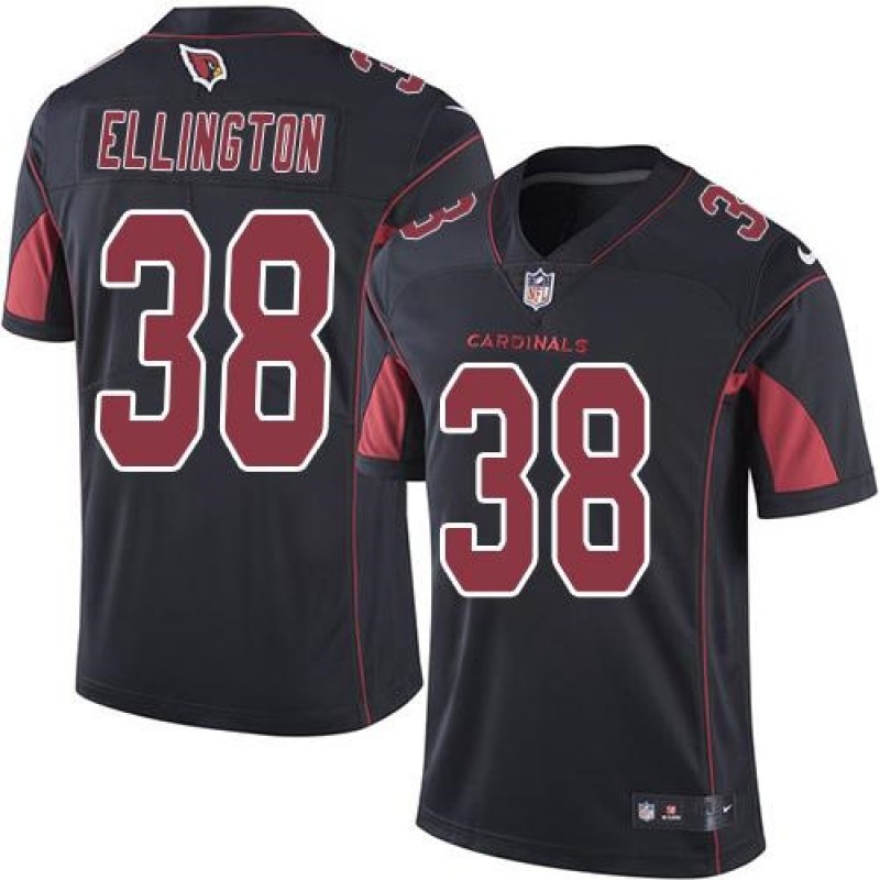 Nike Cardinals #38 Andre Ellington Black Youth Stitched NFL Limited Rush Jersey Nike Cardinals #38 Andre Ellington Black Youth Stitched NFL Limited Rush Jersey