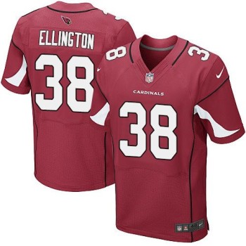 Cardinals #38 Andre Ellington Red Team Color Men's Stitched NFL Elite Jersey Cardinals #38 Andre Ellington Red Team Color Men's Stitched NFL Elite Jersey