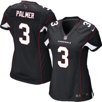 Cardinals #3 Carson Palmer Black Alternate Women's Stitched NFL Elite Jersey Cardinals #3 Carson Palmer Black Alternate Women's Stitched NFL Elite Jersey