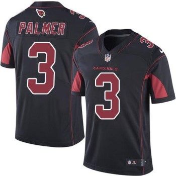 Cardinals #3 Carson Palmer Black Men's Stitched NFL Limited Rush Jersey Cardinals #3 Carson Palmer Black Men's Stitched NFL Limited Rush Jersey