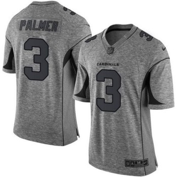 Cardinals #3 Carson Palmer Gray Men's Stitched NFL Limited Gridiron Gray Jersey Cardinals #3 Carson Palmer Gray Men's Stitched NFL Limited Gridiron Gray Jersey