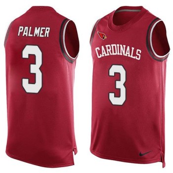 Cardinals #3 Carson Palmer Red Team Color Men's Stitched NFL Limited Tank Top Jersey Cardinals #3 Carson Palmer Red Team Color Men's Stitched NFL Limited Tank Top Jersey