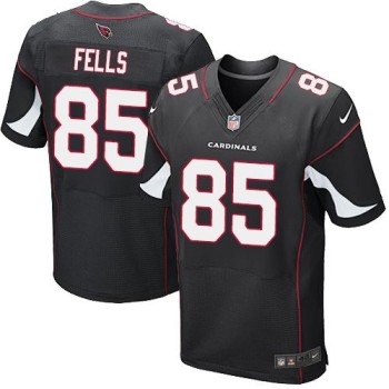 Cardinals #85 Darren Fells Black Alternate Men's Stitched NFL Elite Jersey Cardinals #85 Darren Fells Black Alternate Men's Stitched NFL Elite Jersey