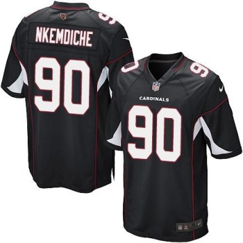 Cardinals #90 Robert Nkemdiche Black Alternate Youth Stitched NFL Elite Jersey Cardinals #90 Robert Nkemdiche Black Alternate Youth Stitched NFL Elite Jersey