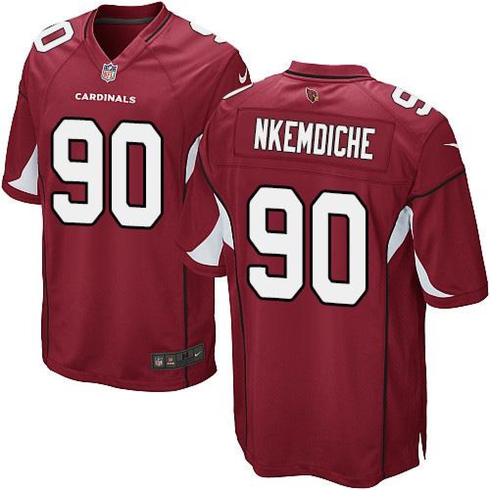 Cardinals #90 Robert Nkemdiche Red Team Color Youth Stitched NFL Elite Jersey