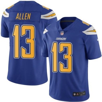 Chargers #13 Keenan Allen Electric Blue Men's Stitched NFL Limited Rush Jersey Chargers #13 Keenan Allen Electric Blue Men's Stitched NFL Limited Rush Jersey