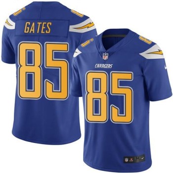 Chargers #85 Antonio Gates Electric Blue Youth Stitched NFL Limited Rush Jersey Chargers #85 Antonio Gates Electric Blue Youth Stitched NFL Limited Rush Jersey
