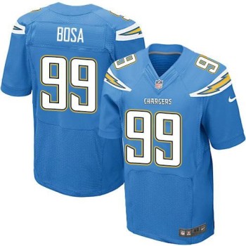 Chargers #99 Joey Bosa Electric Blue Alternate Men's Stitched NFL New Elite Jersey Chargers #99 Joey Bosa Electric Blue Alternate Men's Stitched NFL New Elite Jersey