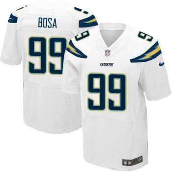 Chargers #99 Joey Bosa White Men's Stitched NFL New Elite Jersey Chargers #99 Joey Bosa White Men's Stitched NFL New Elite Jersey