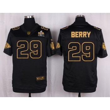 Chiefs #29 Eric Berry Black Men's Stitched NFL Elite Pro Line Gold Collection Jersey Chiefs #29 Eric Berry Black Men's Stitched NFL Elite Pro Line Gold Collection Jersey