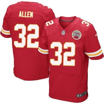 Chiefs #32 Marcus Allen Red Team Color Men's Stitched NFL Elite Jersey Chiefs #32 Marcus Allen Red Team Color Men's Stitched NFL Elite Jersey