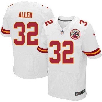 Chiefs #32 Marcus Allen White Men's Stitched NFL Elite Jersey Chiefs #32 Marcus Allen White Men's Stitched NFL Elite Jersey