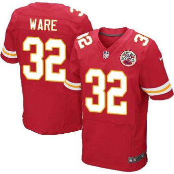Chiefs #32 Spencer Ware Red Team Color Men's Stitched NFL Elite Jersey Chiefs #32 Spencer Ware Red Team Color Men's Stitched NFL Elite Jersey