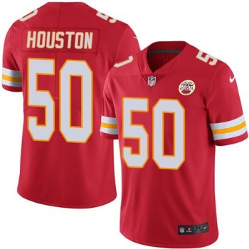 Chiefs #50 Justin Houston Red Men's Stitched NFL Limited Rush Jersey