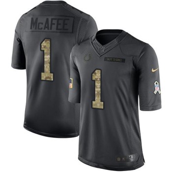 Colts #1 Pat McAfee Black Youth Stitched NFL Limited 2016 Salute to Service Jersey Colts #1 Pat McAfee Black Youth Stitched NFL Limited 2016 Salute to Service Jersey