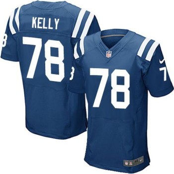 Colts #78 Ryan Kelly Royal Blue Team Color Men's Stitched NFL Elite Jersey Colts #78 Ryan Kelly Royal Blue Team Color Men's Stitched NFL Elite Jersey