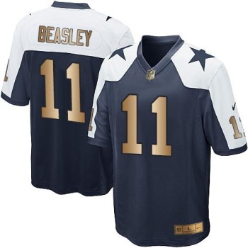 Cowboys #11 Cole Beasley Navy Blue Thanksgiving Throwback Youth Stitched NFL Elite Gold Jersey Cowboys #11 Cole Beasley Navy Blue Thanksgiving Throwback Youth Stitched NFL Elite Gold Jersey