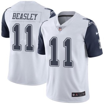 Cowboys #11 Cole Beasley White Youth Stitched NFL Limited Rush Jersey Cowboys #11 Cole Beasley White Youth Stitched NFL Limited Rush Jersey