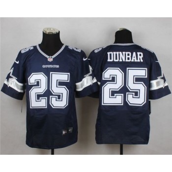 Cowboys #25 Lance Dunbar Navy Blue Team Color Men's Stitched NFL Elite Jersey Cowboys #25 Lance Dunbar Navy Blue Team Color Men's Stitched NFL Elite Jersey